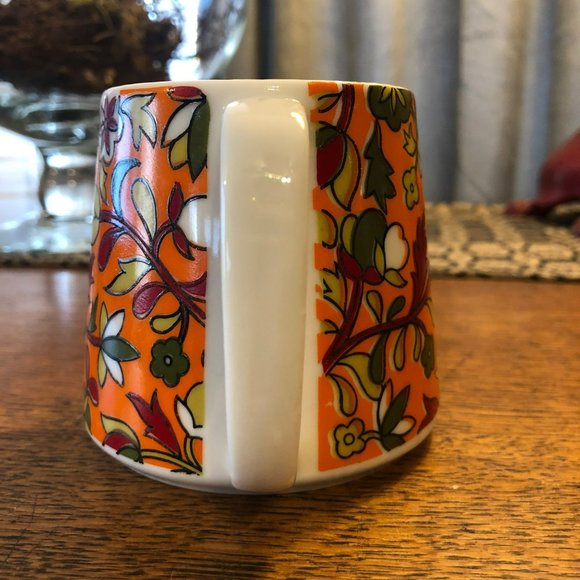 Retro 70's Hippie Vibe Funky Flower Unique Coffee Mug Unbranded - Picture 4 of 7